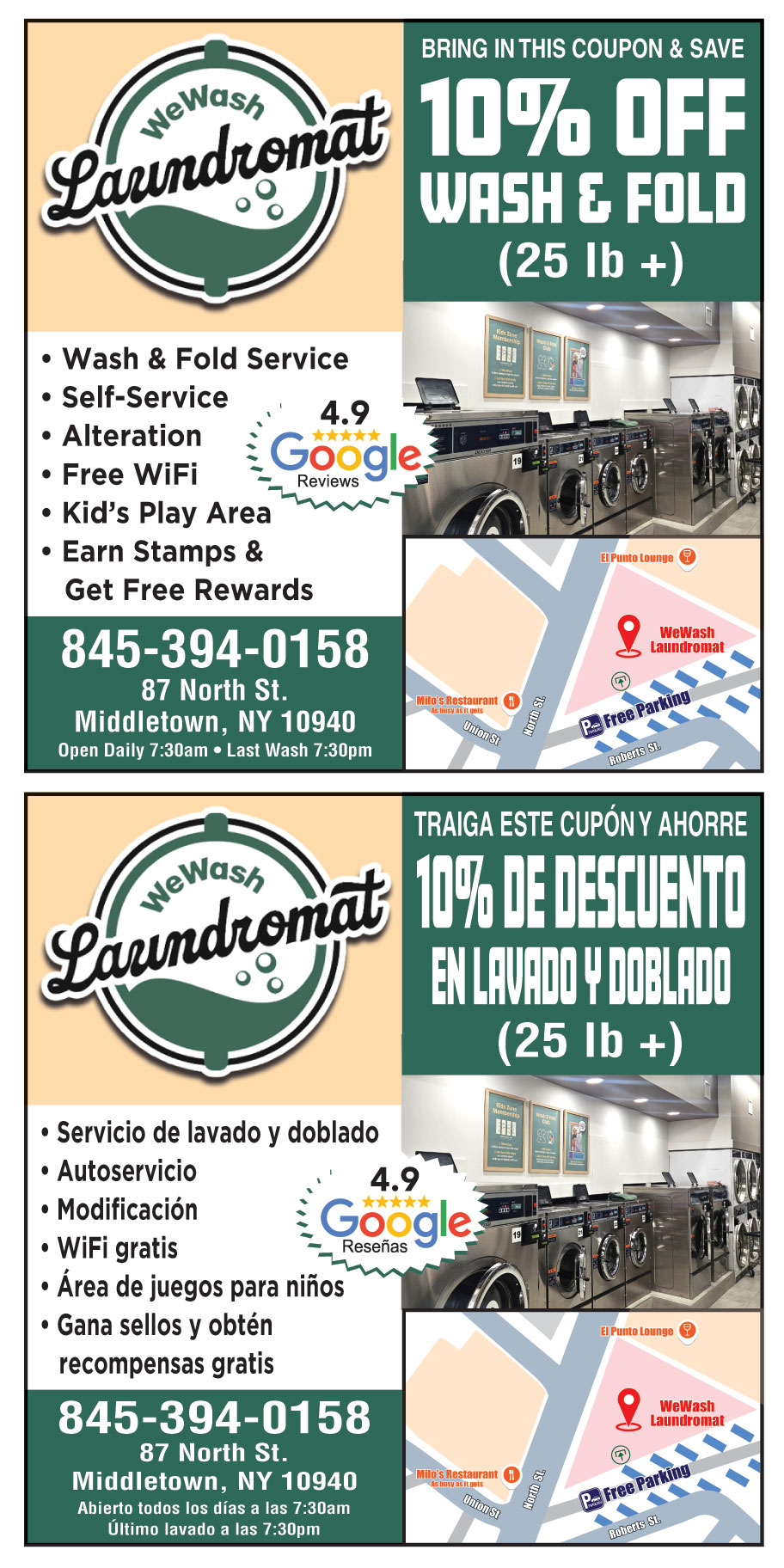 WEWASH INC