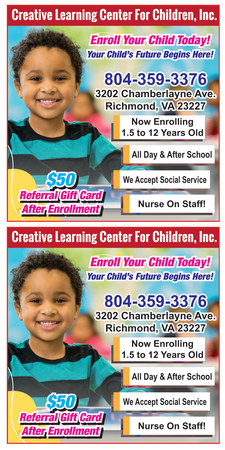 CREATIVE LEARNING CENTER