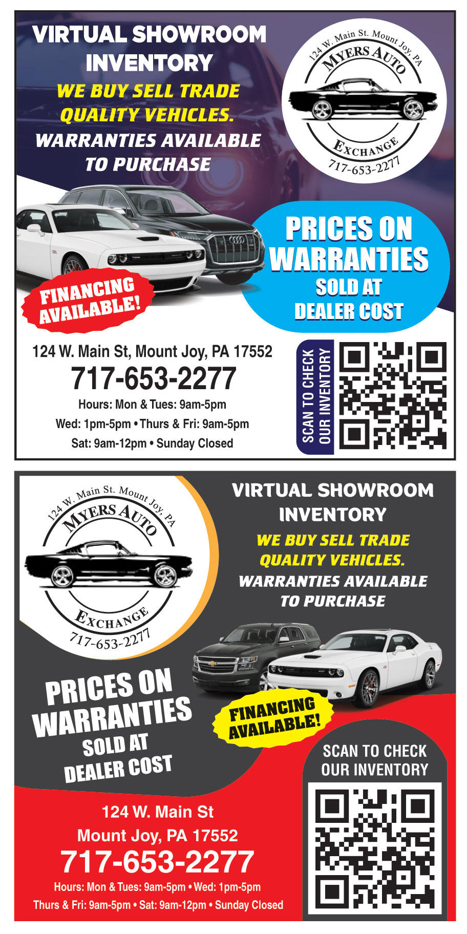 MYERS AUTO EXCHANGE