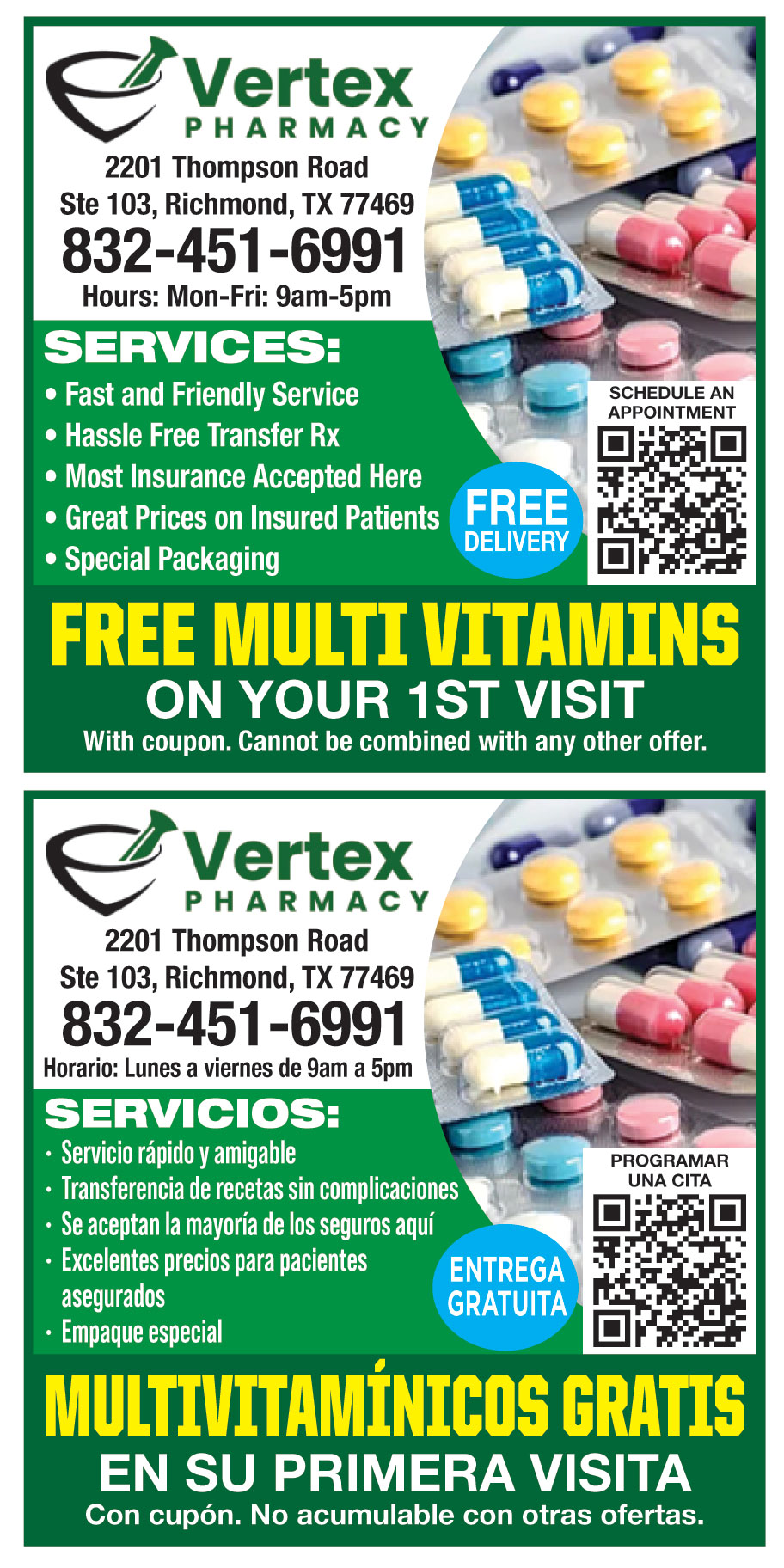 VERTEX RX LLC