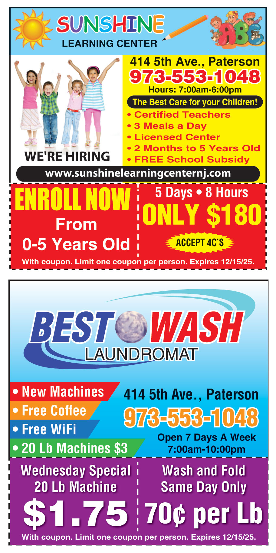 BEST WASH LAUNDROMAT