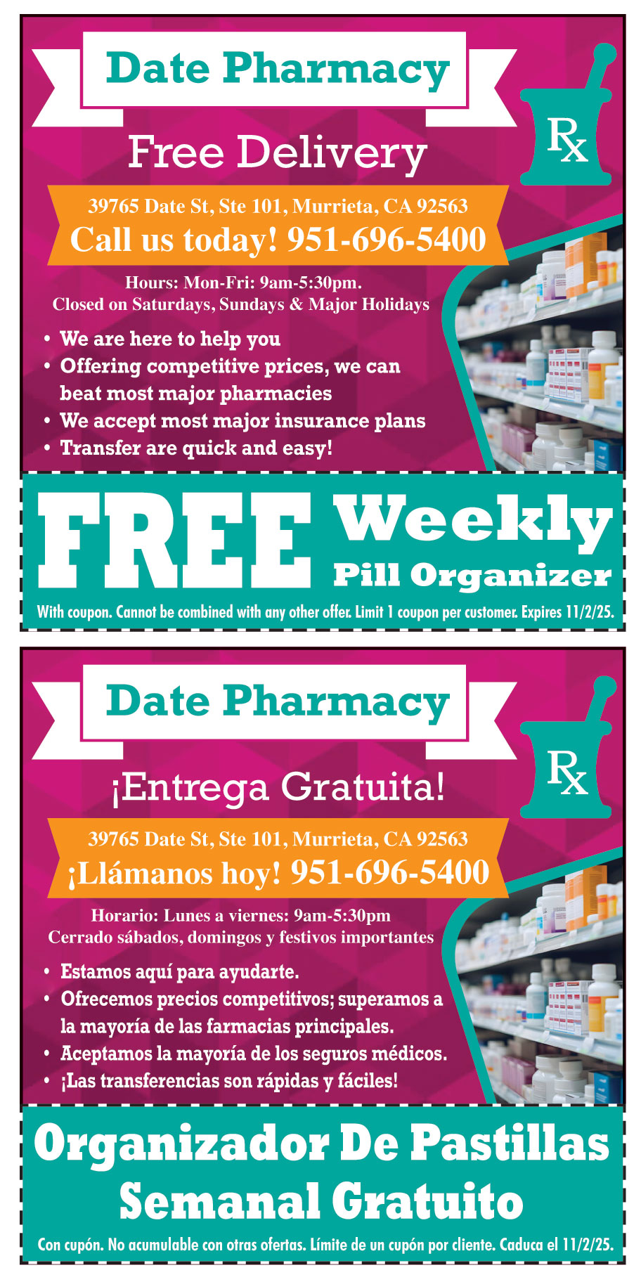 DATE PHARMACY