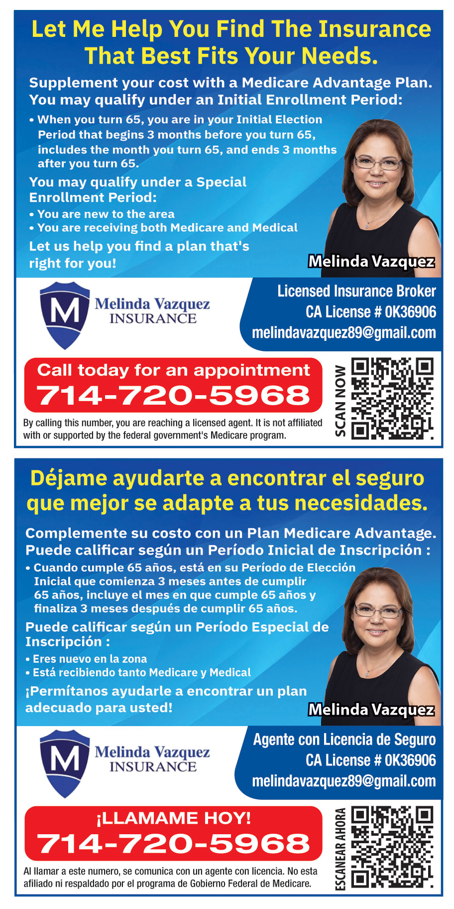 MELINDA VAZQUEZ INSURANCE