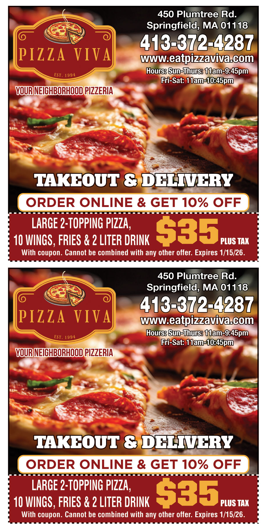 PIZZA VIVA