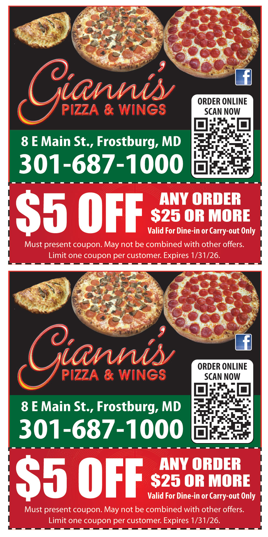 GIANNIS PIZZA AND WINGS