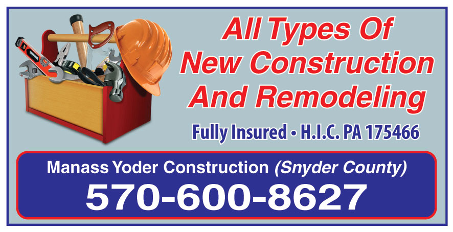 MANASS YODER CONSTRUCTION