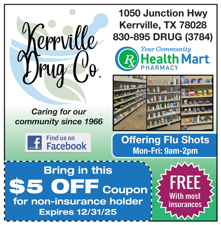 KERRVILLE DRUG CO