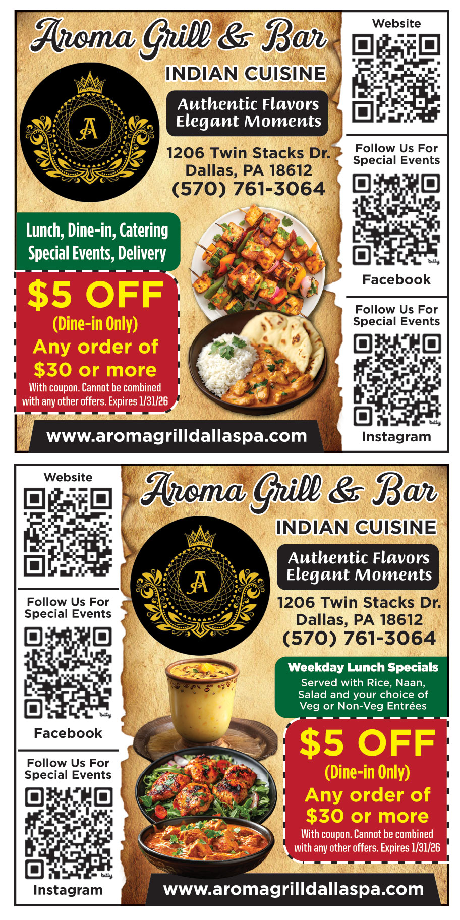AROMA GRILL AND BAR