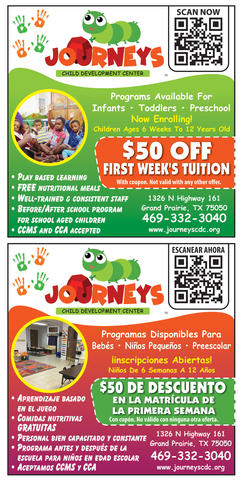 JOURNEYS CHILD DEVELOPMEN