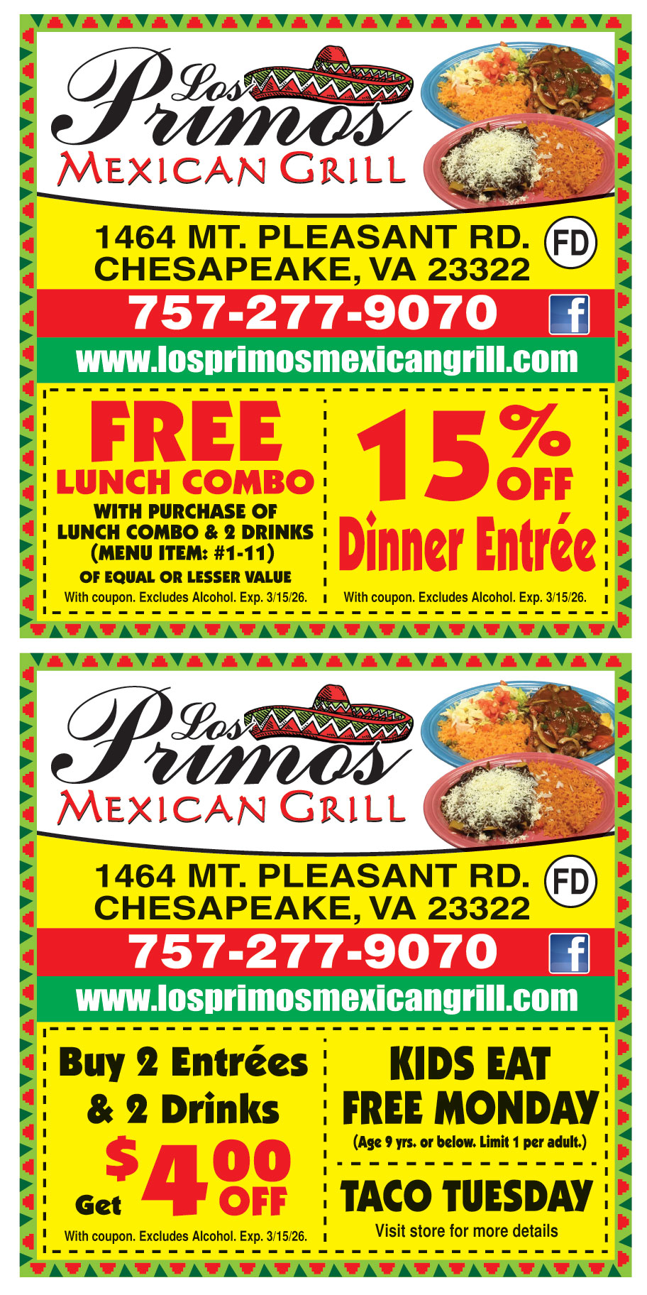 LOS PRIMOS MEXICAN RESTAU