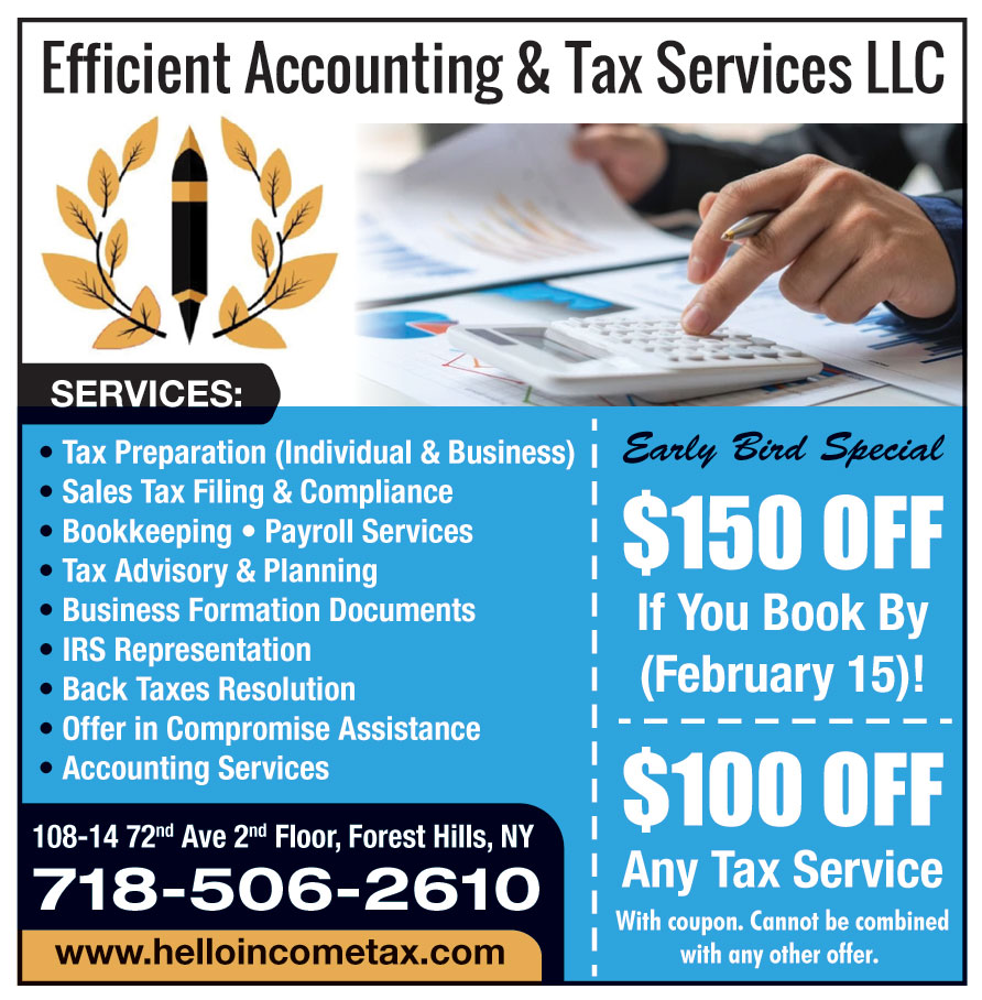 EFFICIENT ACCOUNTING AND