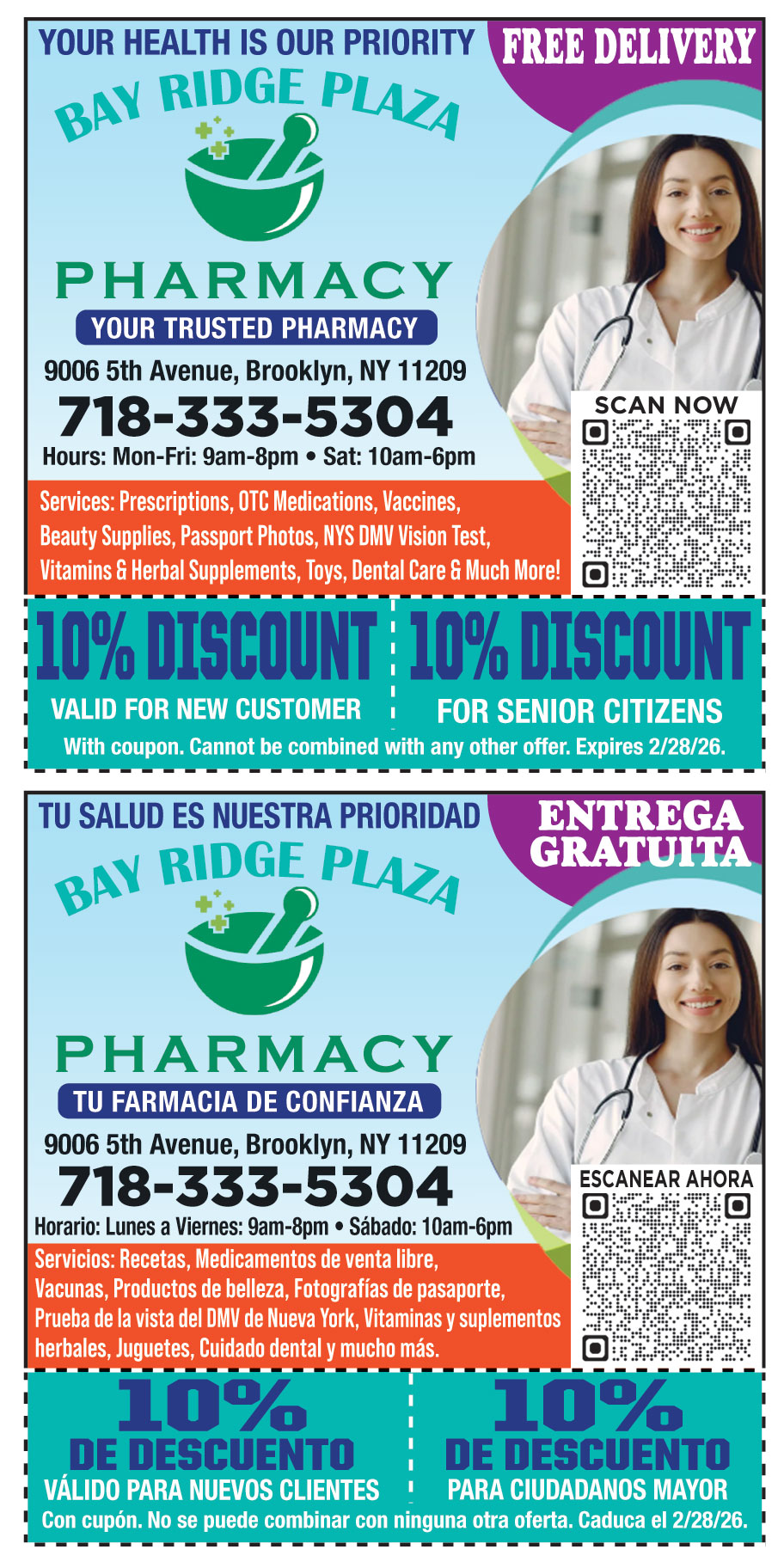 BAY RIDGE PLAZA PHARMACY