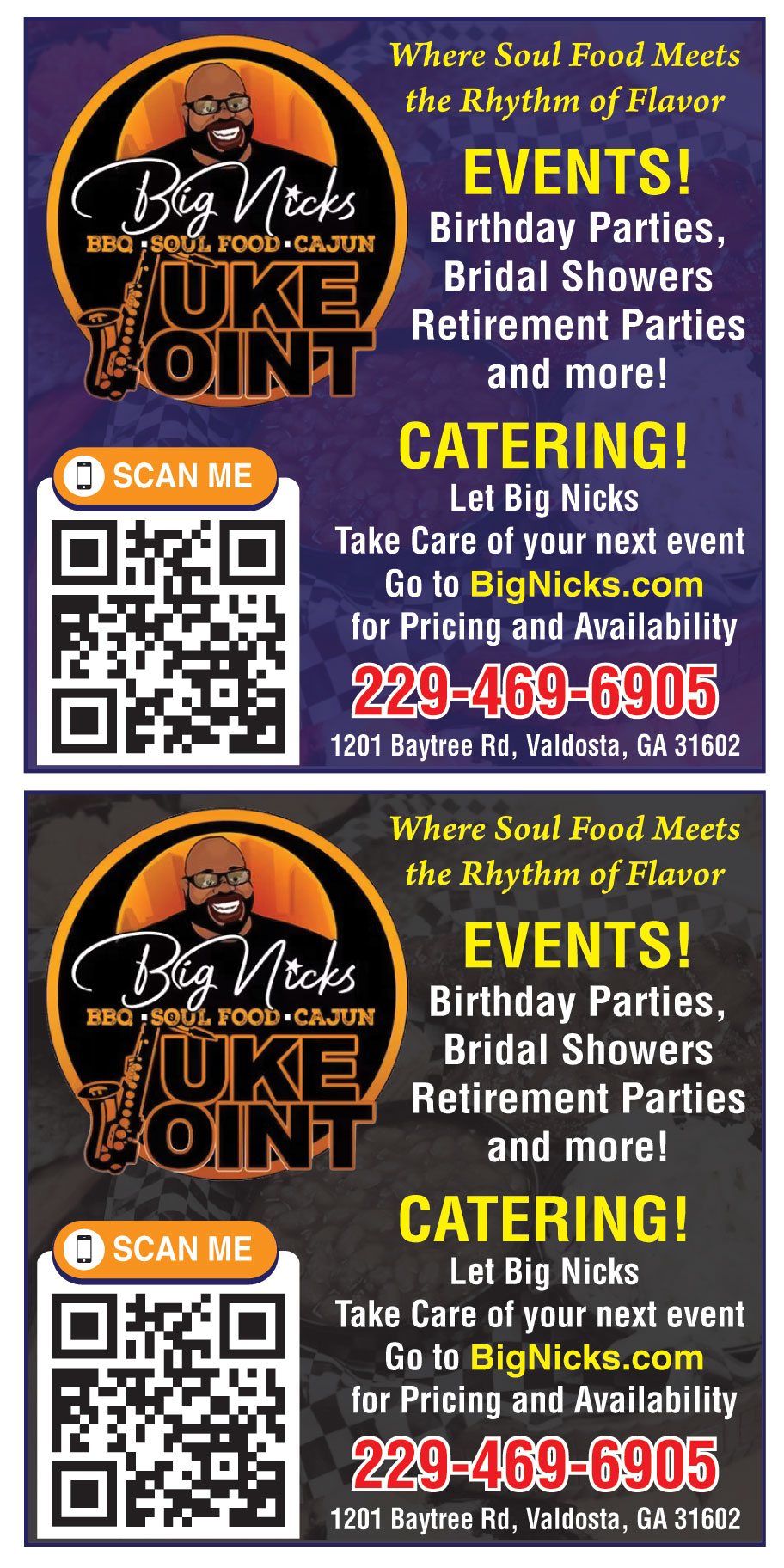 EVENTS BIRTHDAY PARTIES, BRIDAL SHOWERS, RETIREMENT PARTIES AND MORE