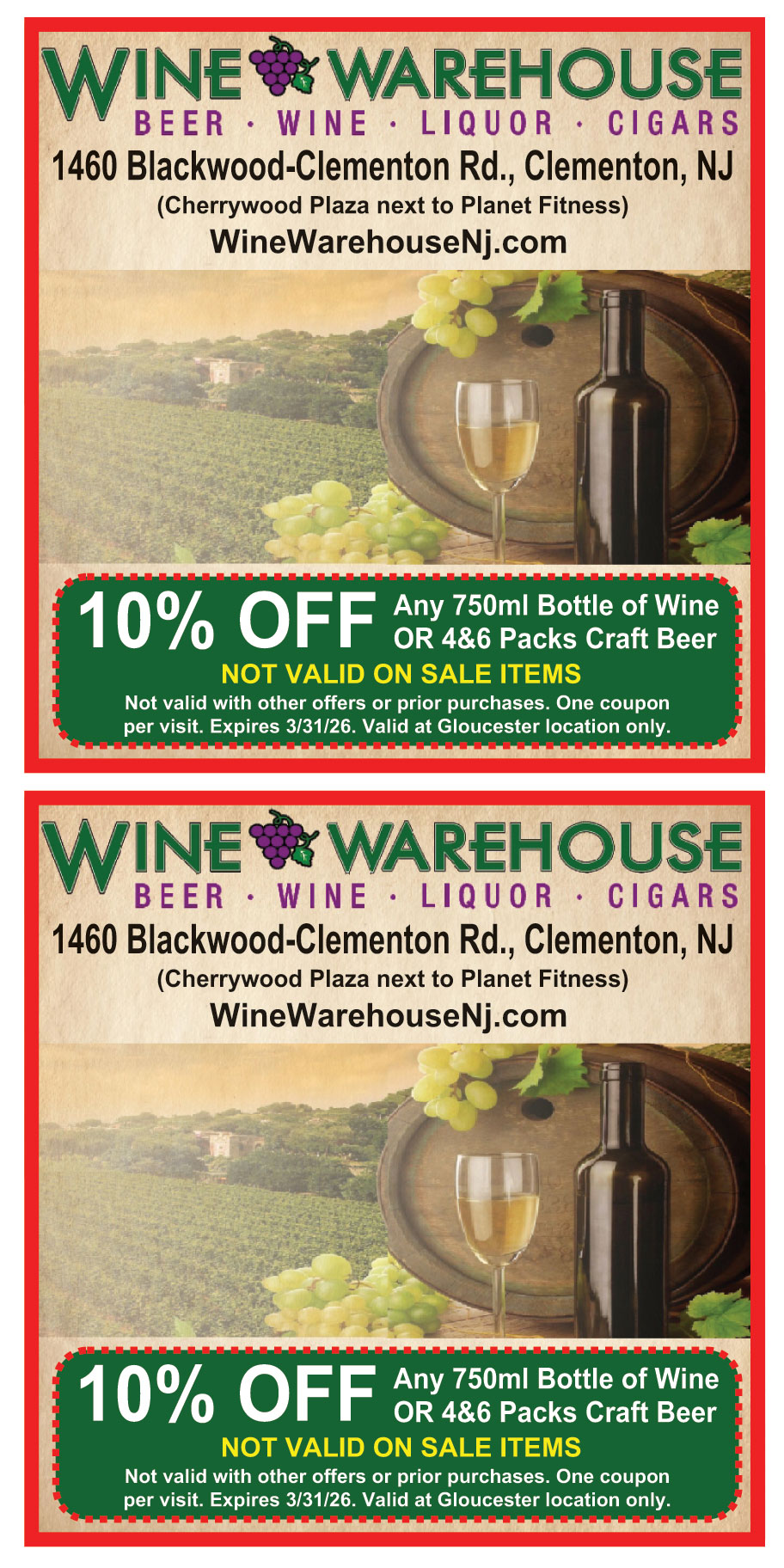 ROGER WILCO WINE WAREHOUS