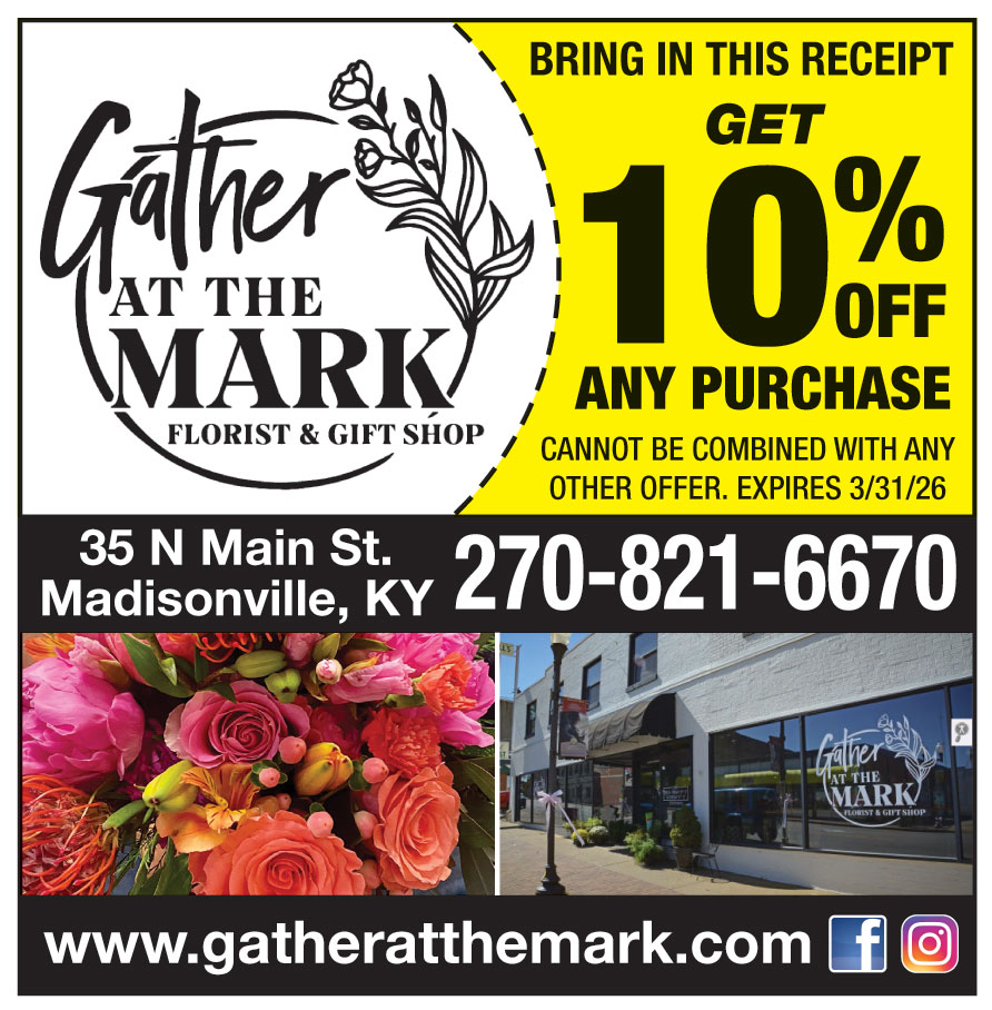 BRING IN THIS RECEIPT GET 10% OFF ANY PURCHASE