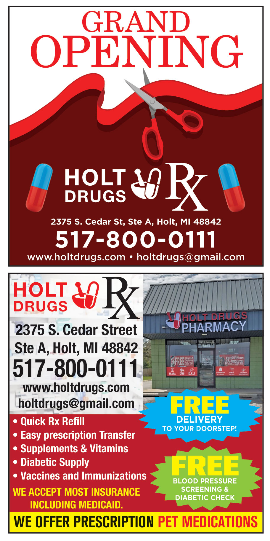HOLT DRUGS