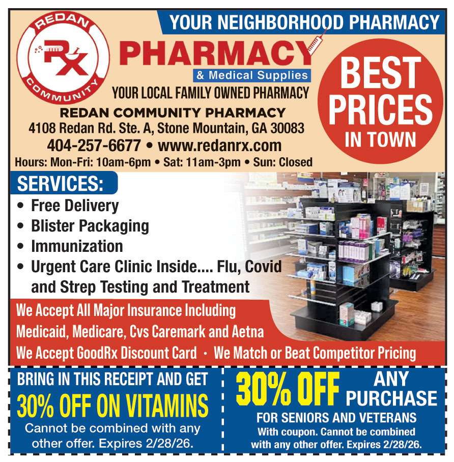 REDAN COMMUNITY PHARMACY