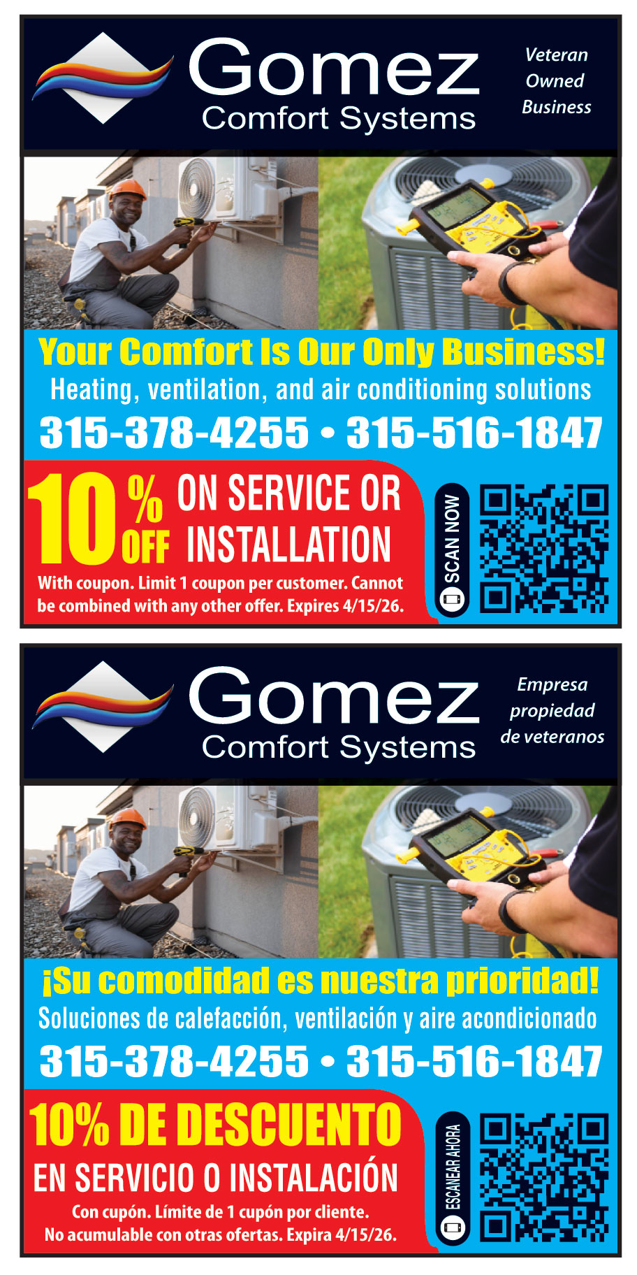 GOMEZ COMFORT SYSTEMS