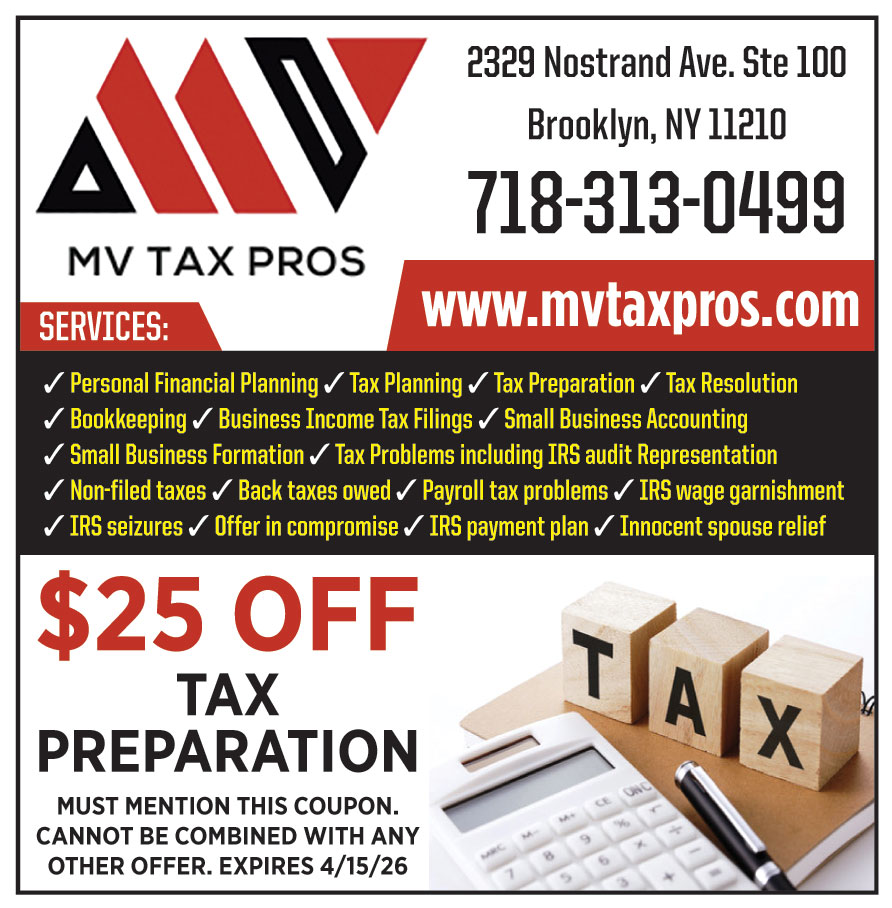M AND V TAX PROS INC