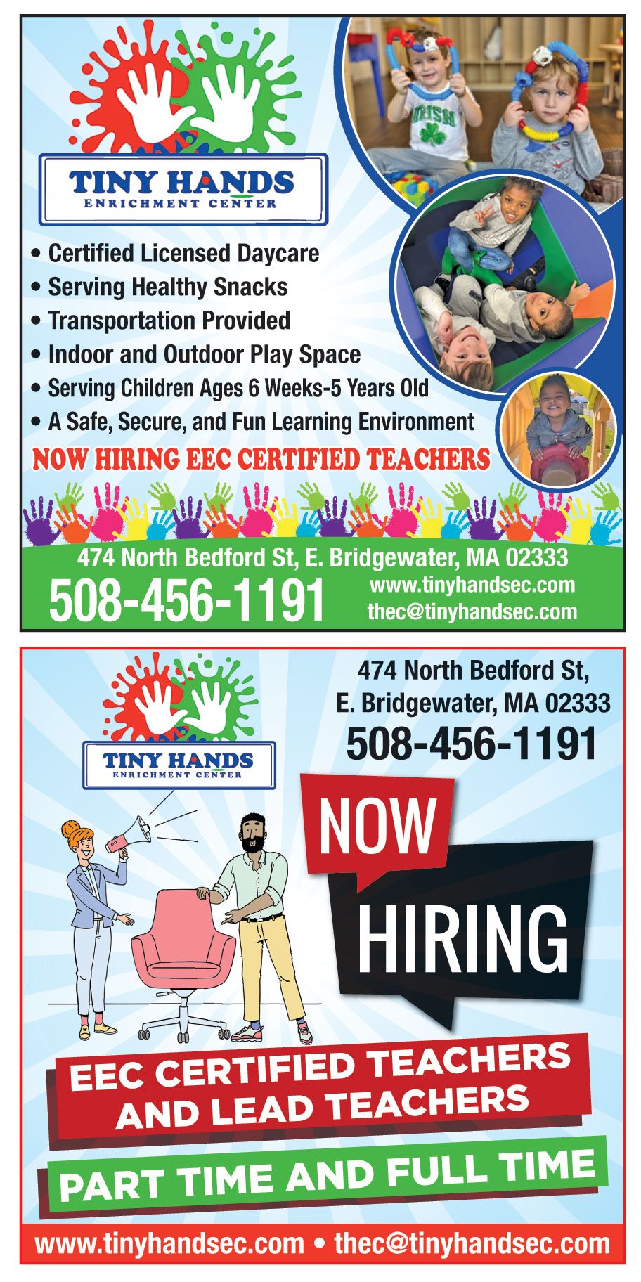 TINY HANDS ENRICHMENT CEN