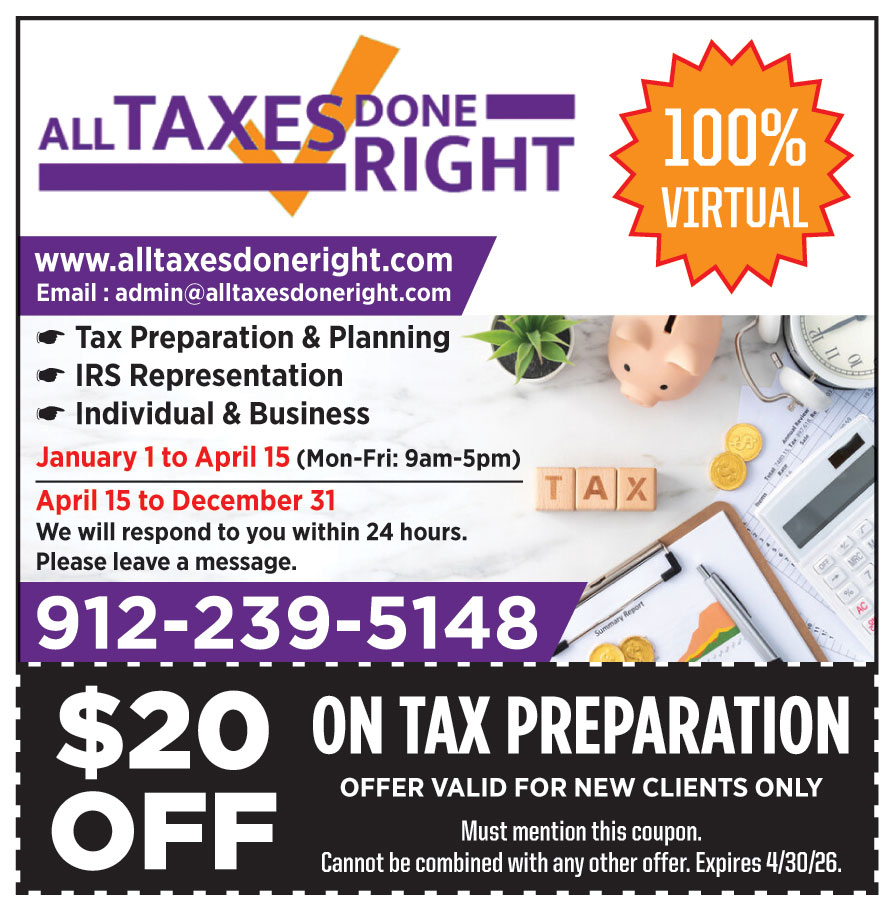 ALL TAXES DONE RIGHT