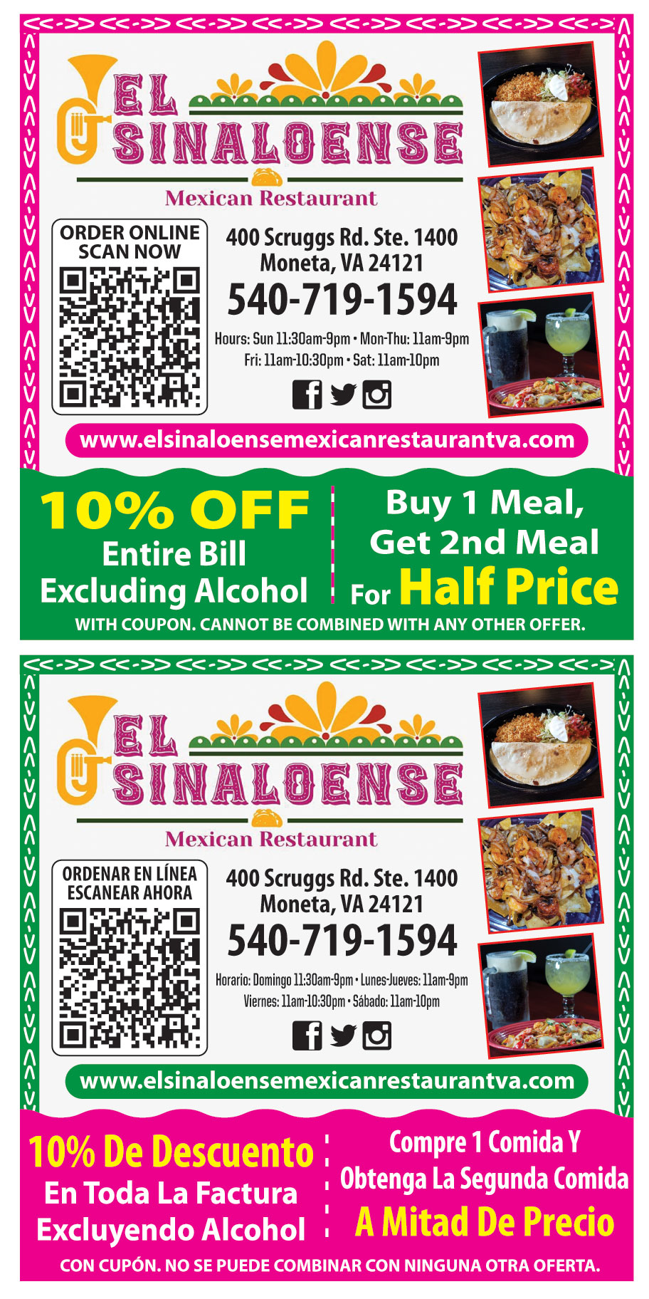 EL SINALOENSE MEXICAN RES