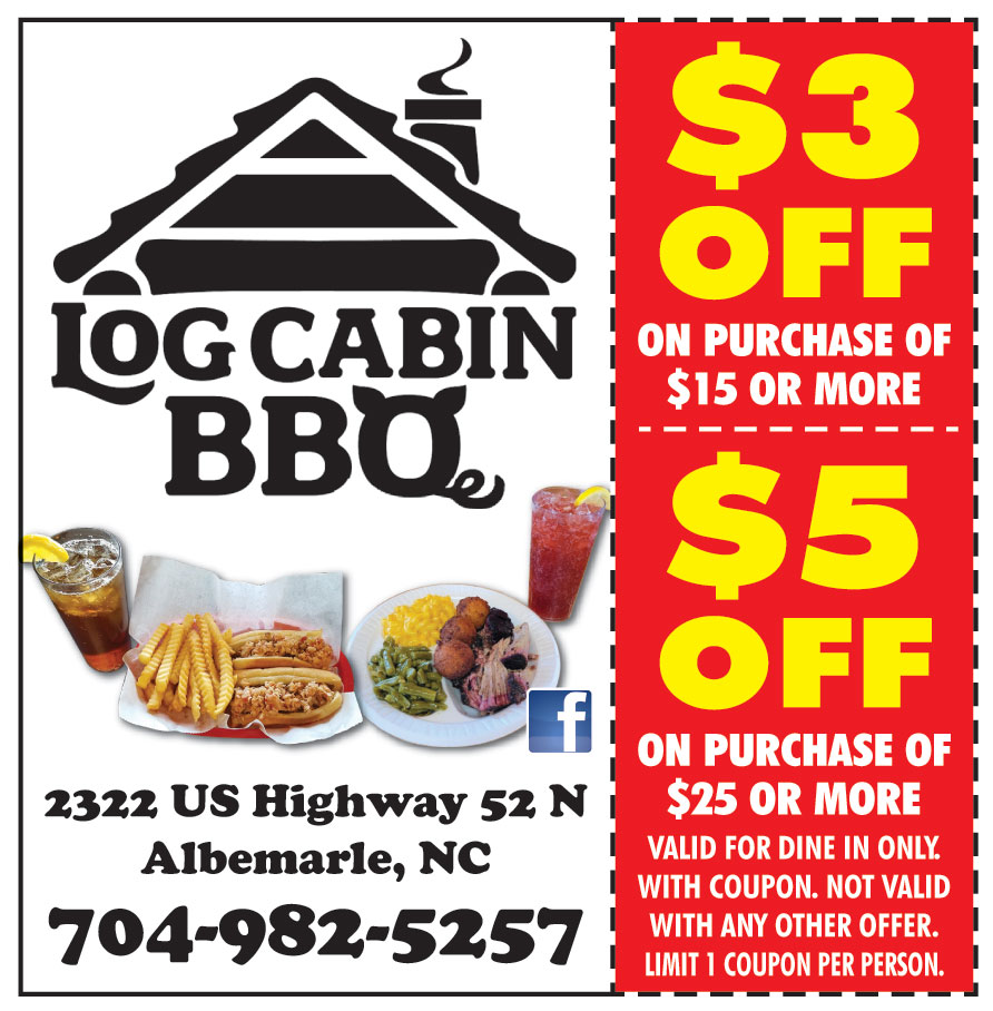 LOG CABIN BBQ