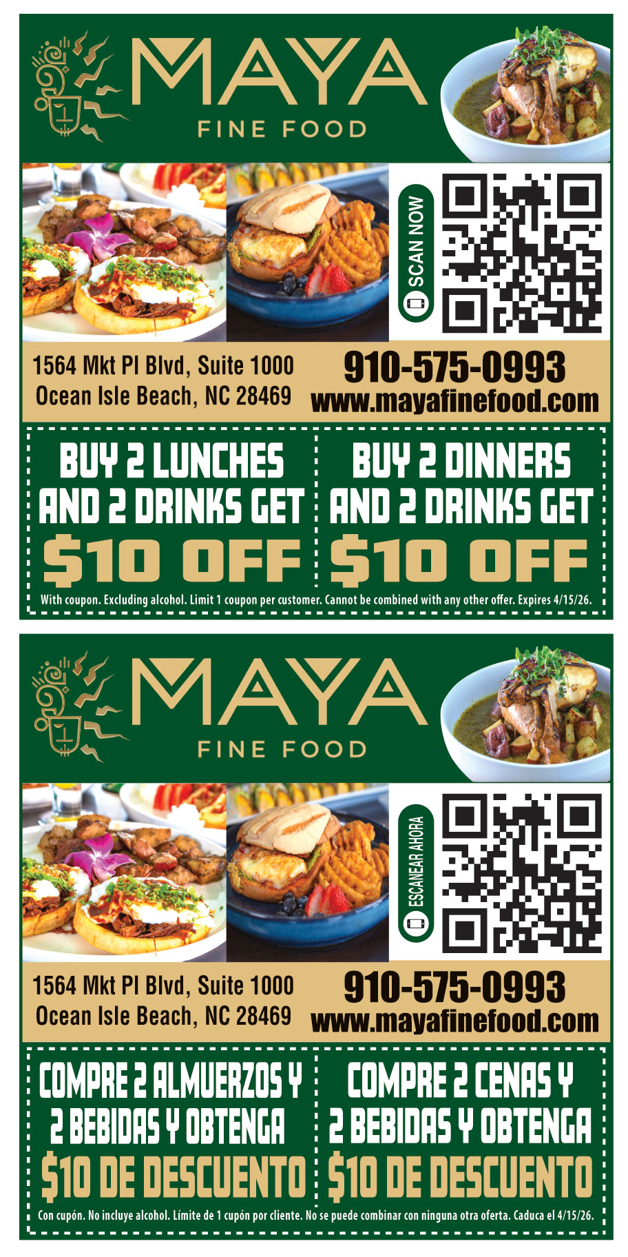 MAYA FINE FOOD