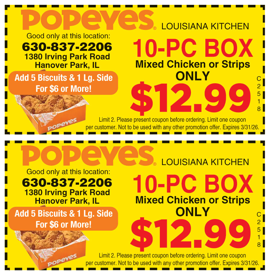 POPEYES LOUISIANA KITCHEN