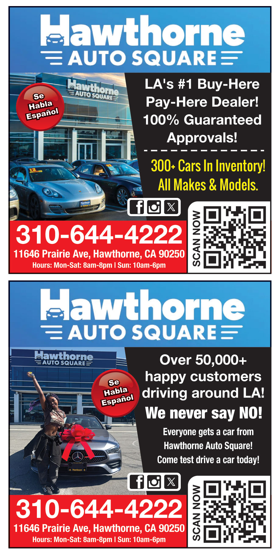 HAWTHORNE AUTO SQUARE
