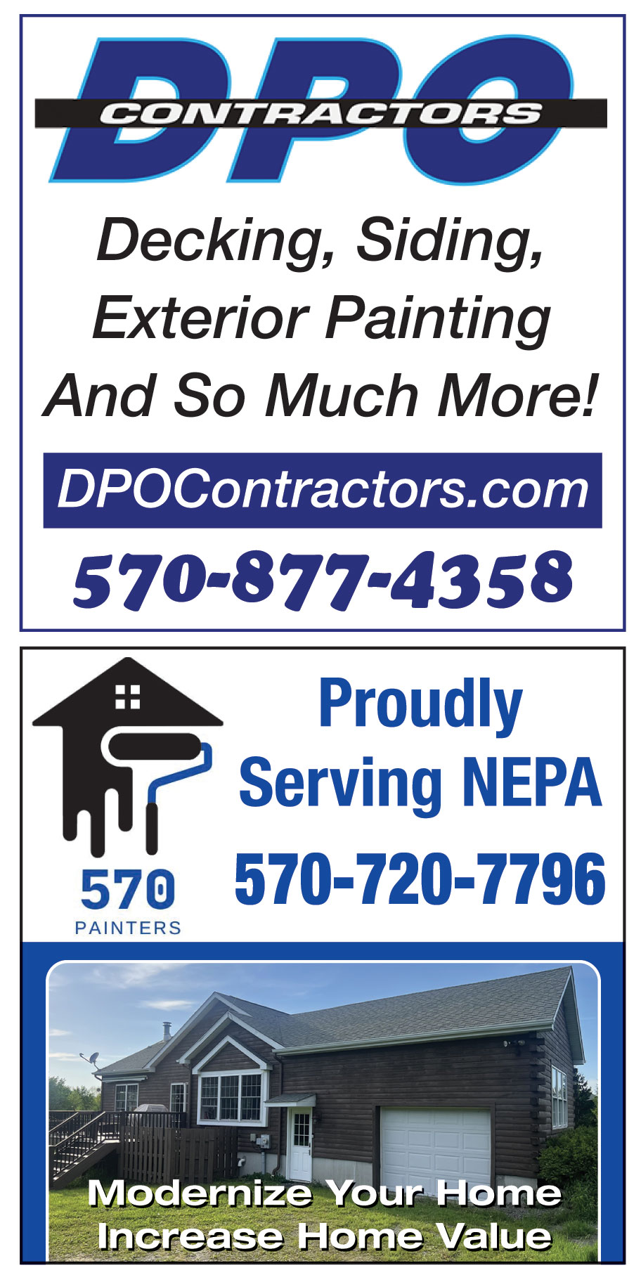 DECKING, SIDING, EXTERIOR PAINTING AND SO MUCH MORE