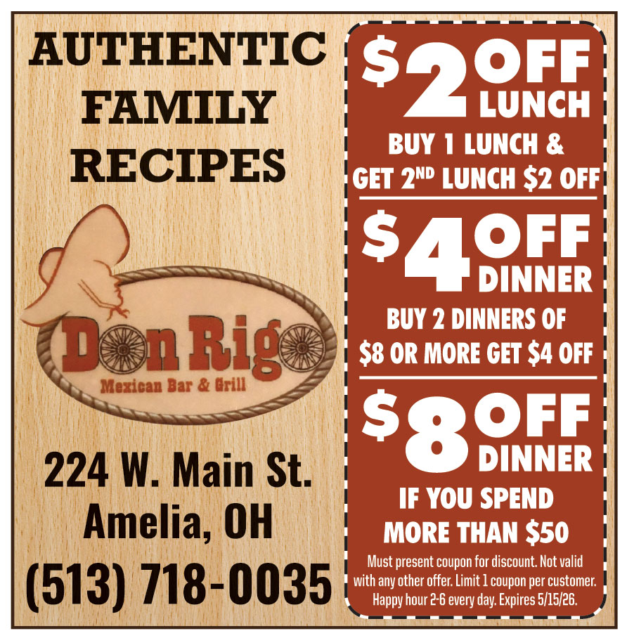 $8 OFF ON DINNER IF YOU SPEND MORE THAN $50