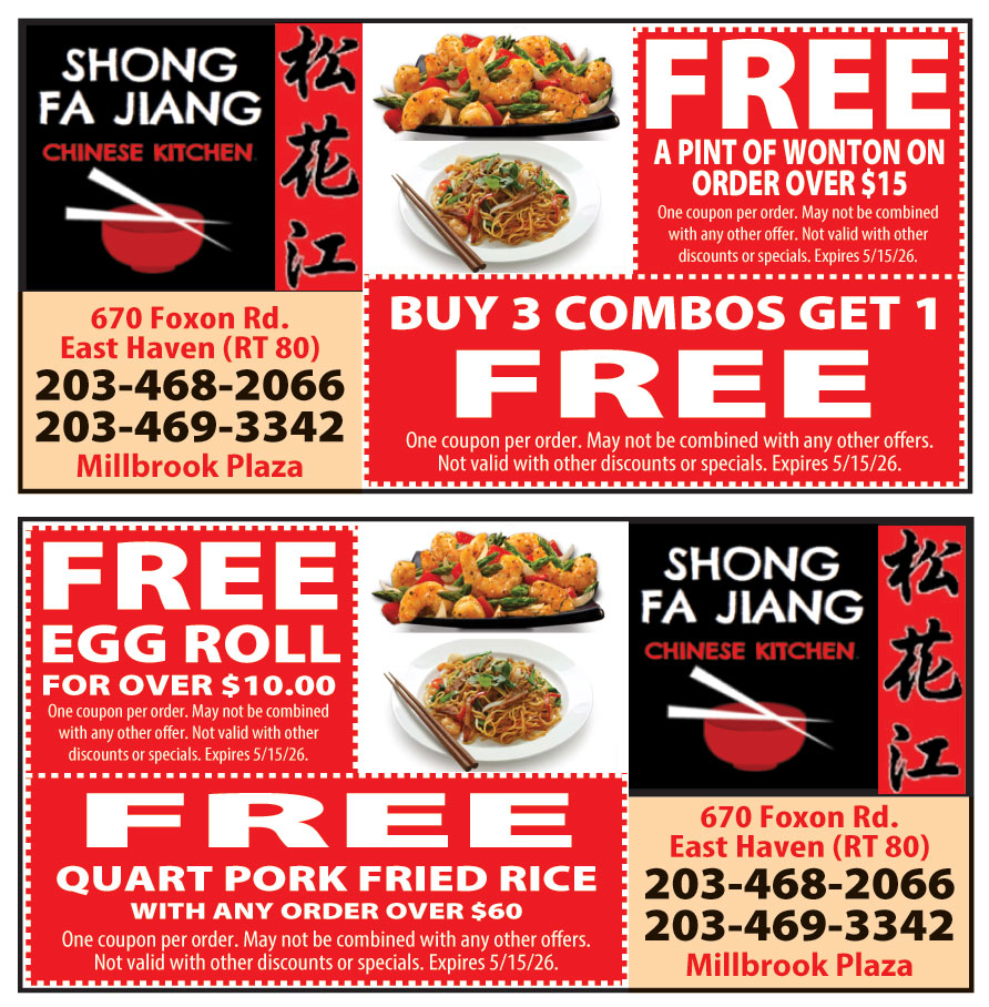 BUY 3 COMBOS GET 1 FREE