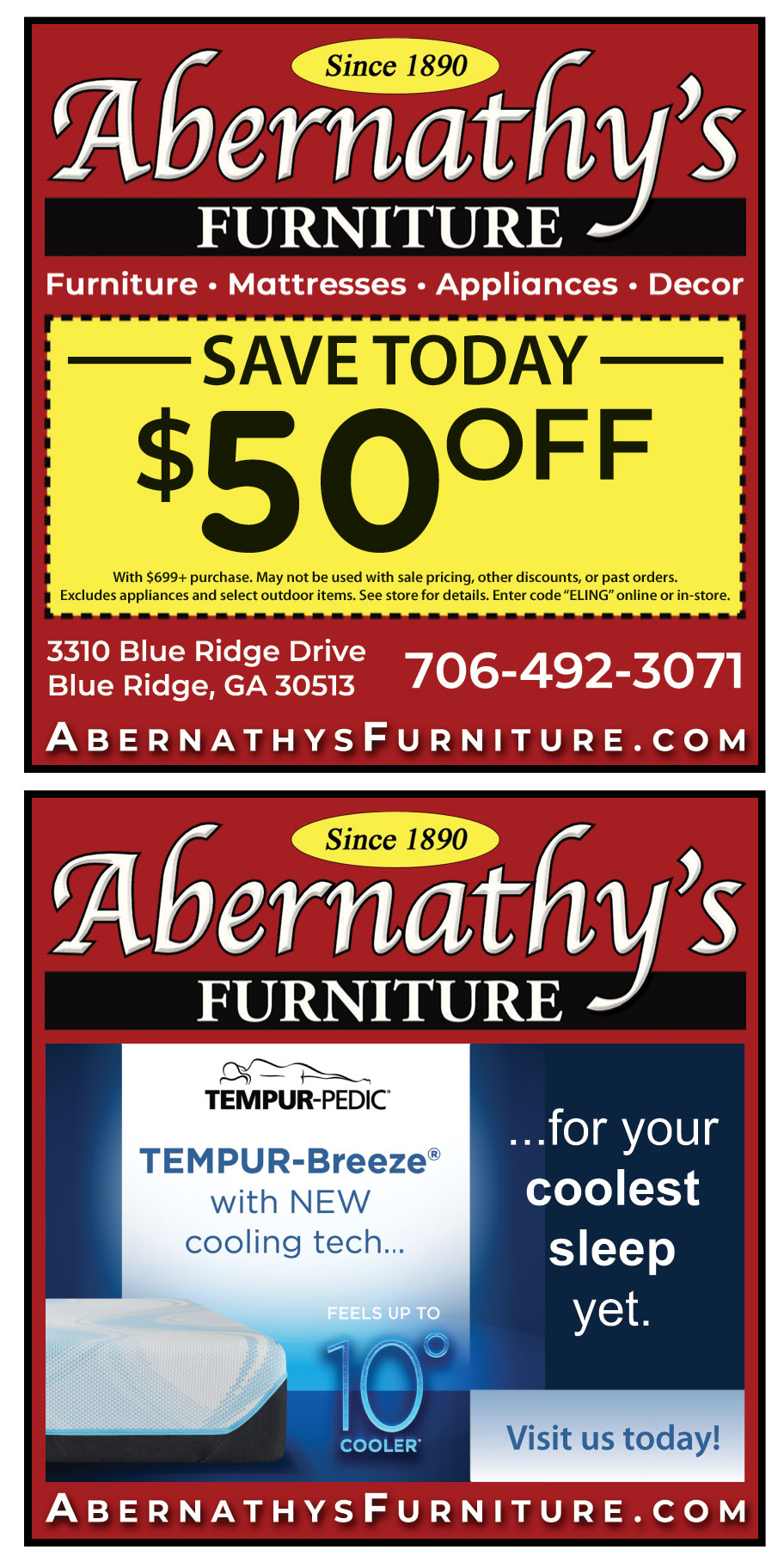 ABERNATHYS FURNITURE