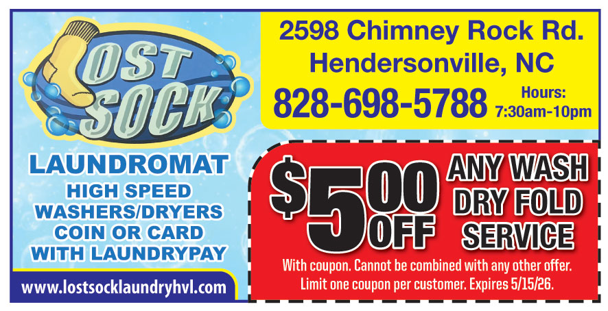 $5.00 OFF ON ANY WASH DRY FOLD SERVICE