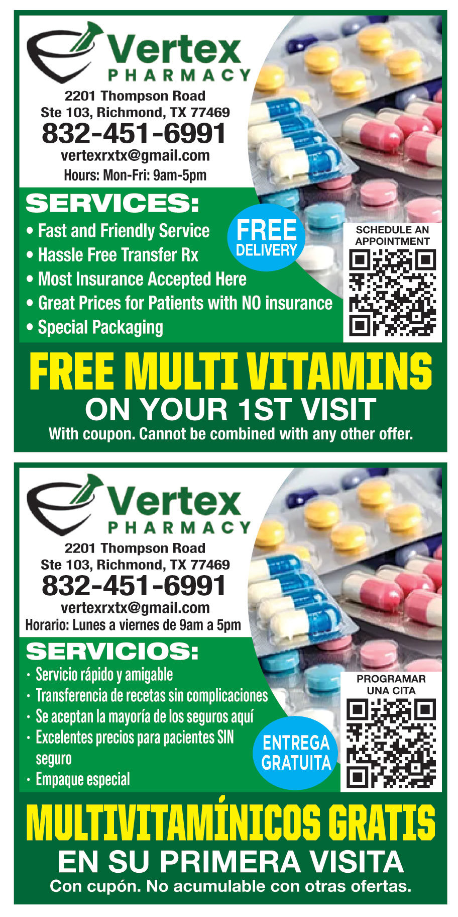 VERTEX RX LLC