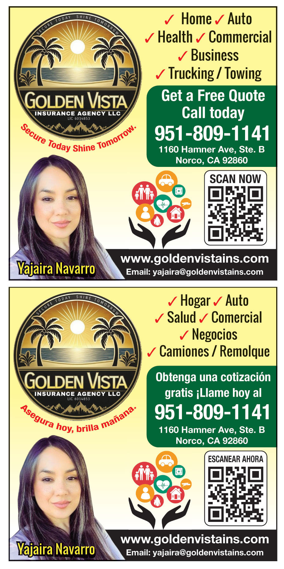 GOLDEN VISTA INSURANCE AG