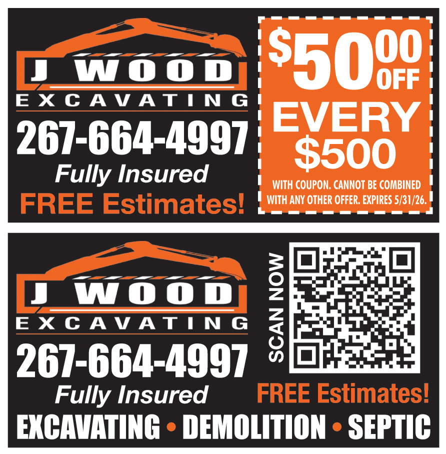 J WOOD EXCAVATING AND CON