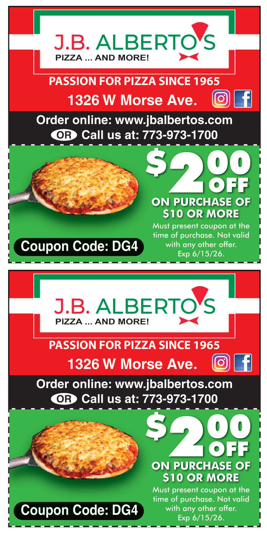JB ALBERTOS PIZZA