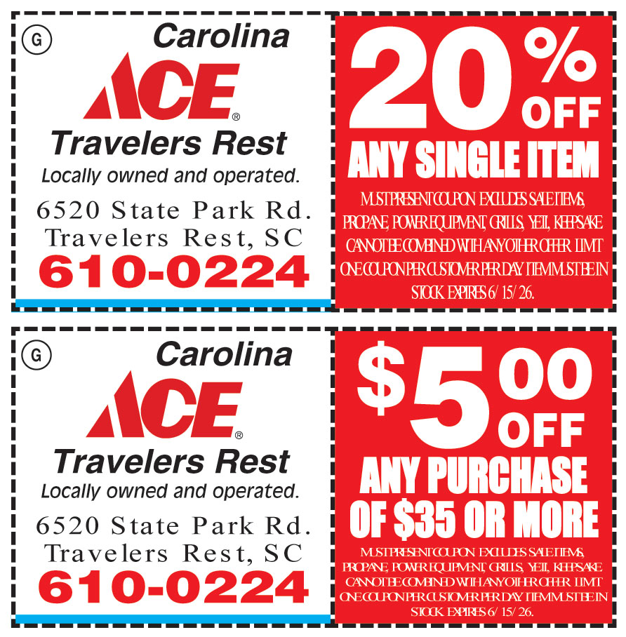 20% OFF ON ANY SINGLE ITEM