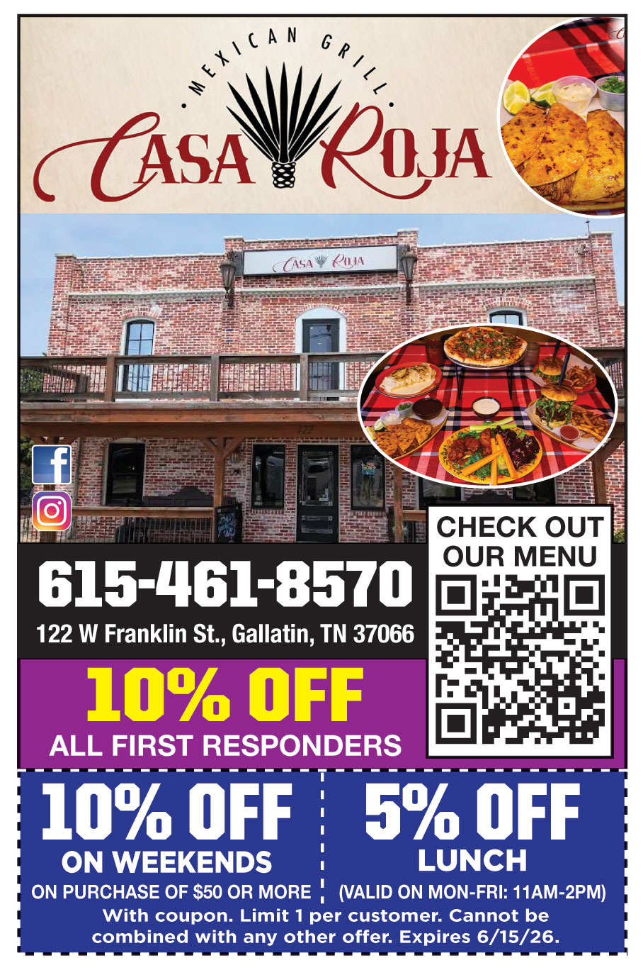 CASA ROJA MEXICAN GRILL
