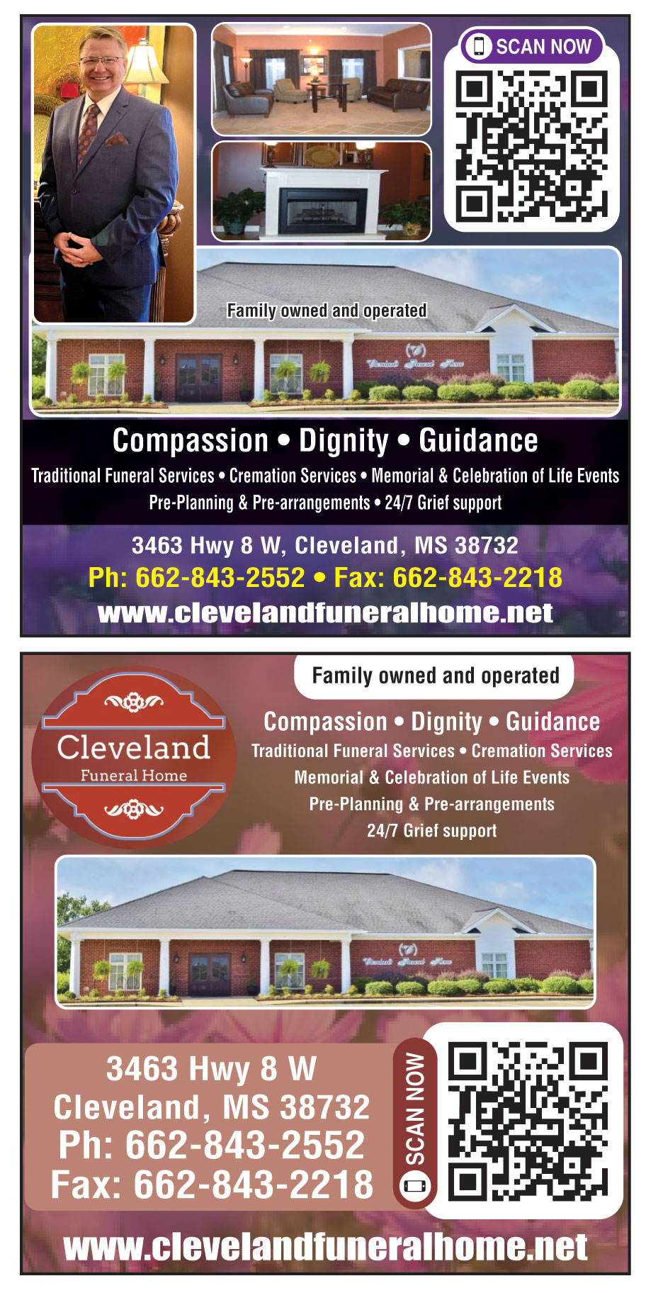 TRADITIONAL FUNERAL SERVICES, CREMATION SERVICES, MEMORIAL & CELEBRATION OF LIFE EVENTS