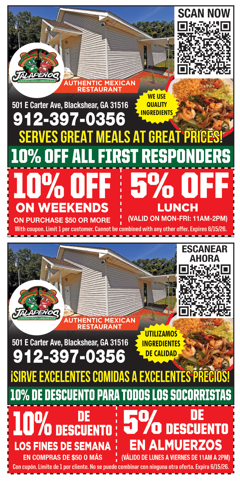 JALAPENOS MEXICAN FOOD