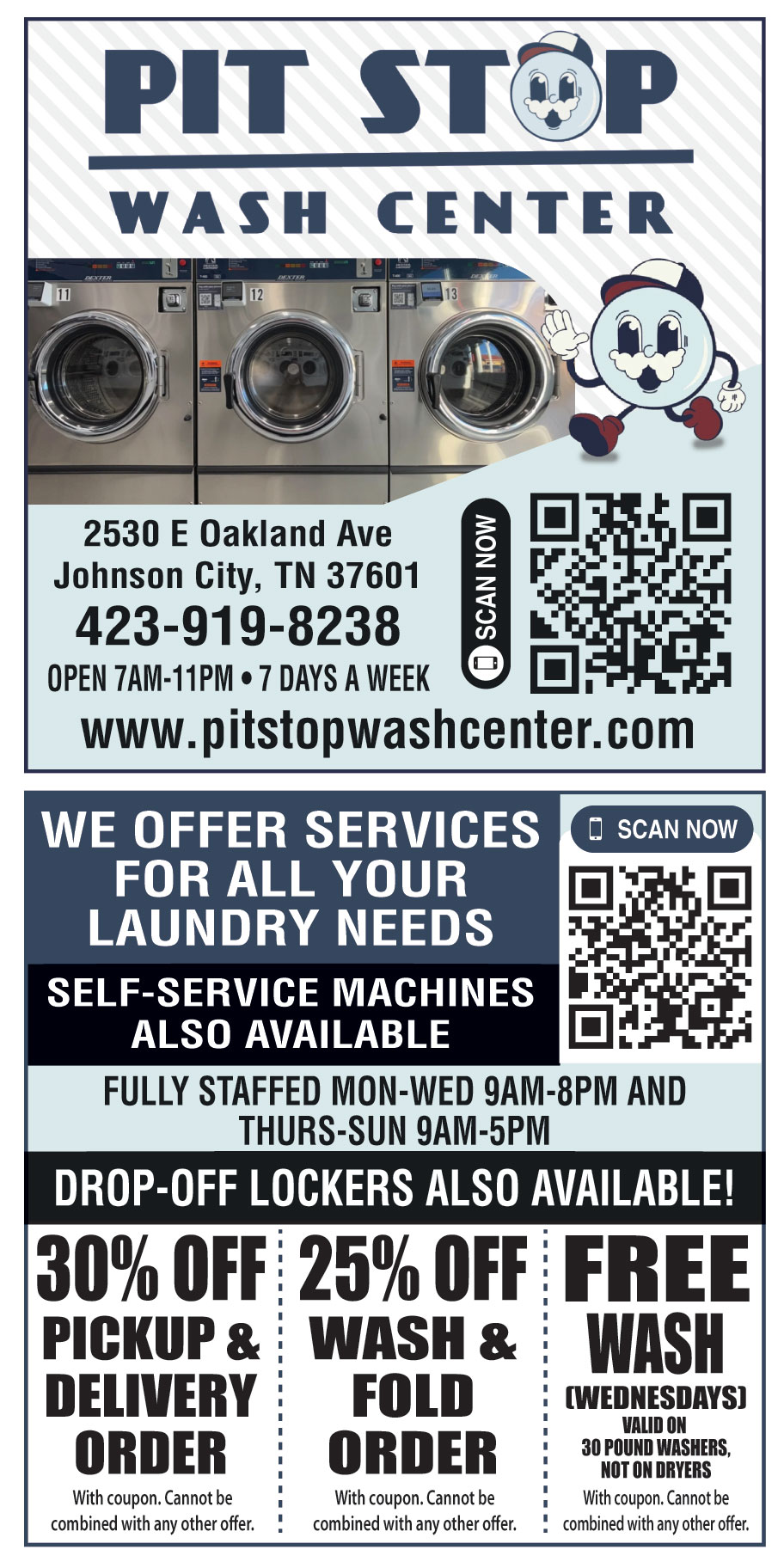 PIT STOP WASH CENTER