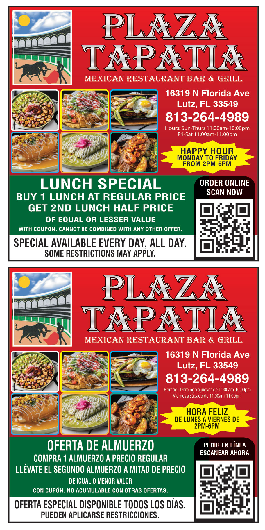 PLAZA TAPATIA MEXICAN RES