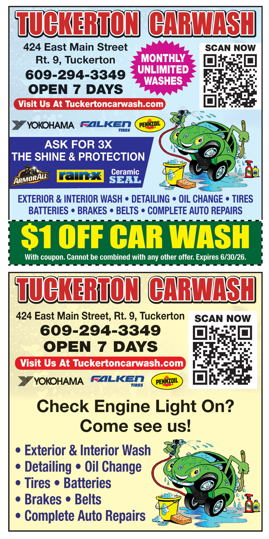 TUCKERTON CAR WASH