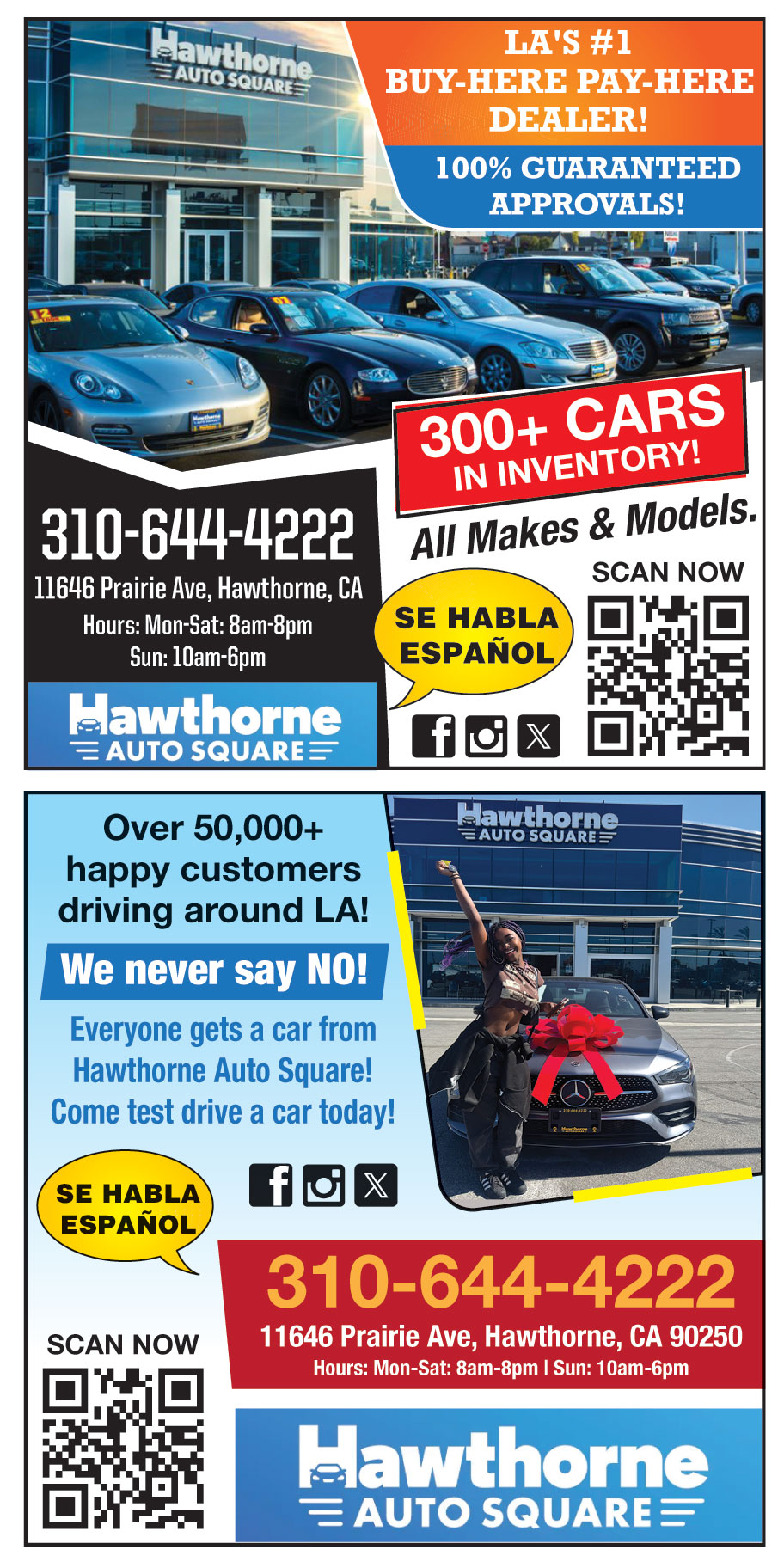 HAWTHORNE AUTO SQUARE