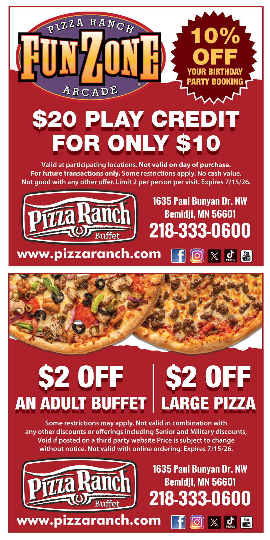 PIZZA RANCH