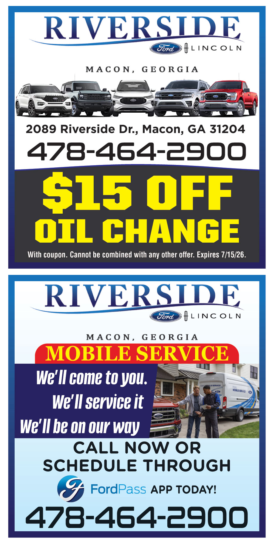 RIVERSIDE FORD