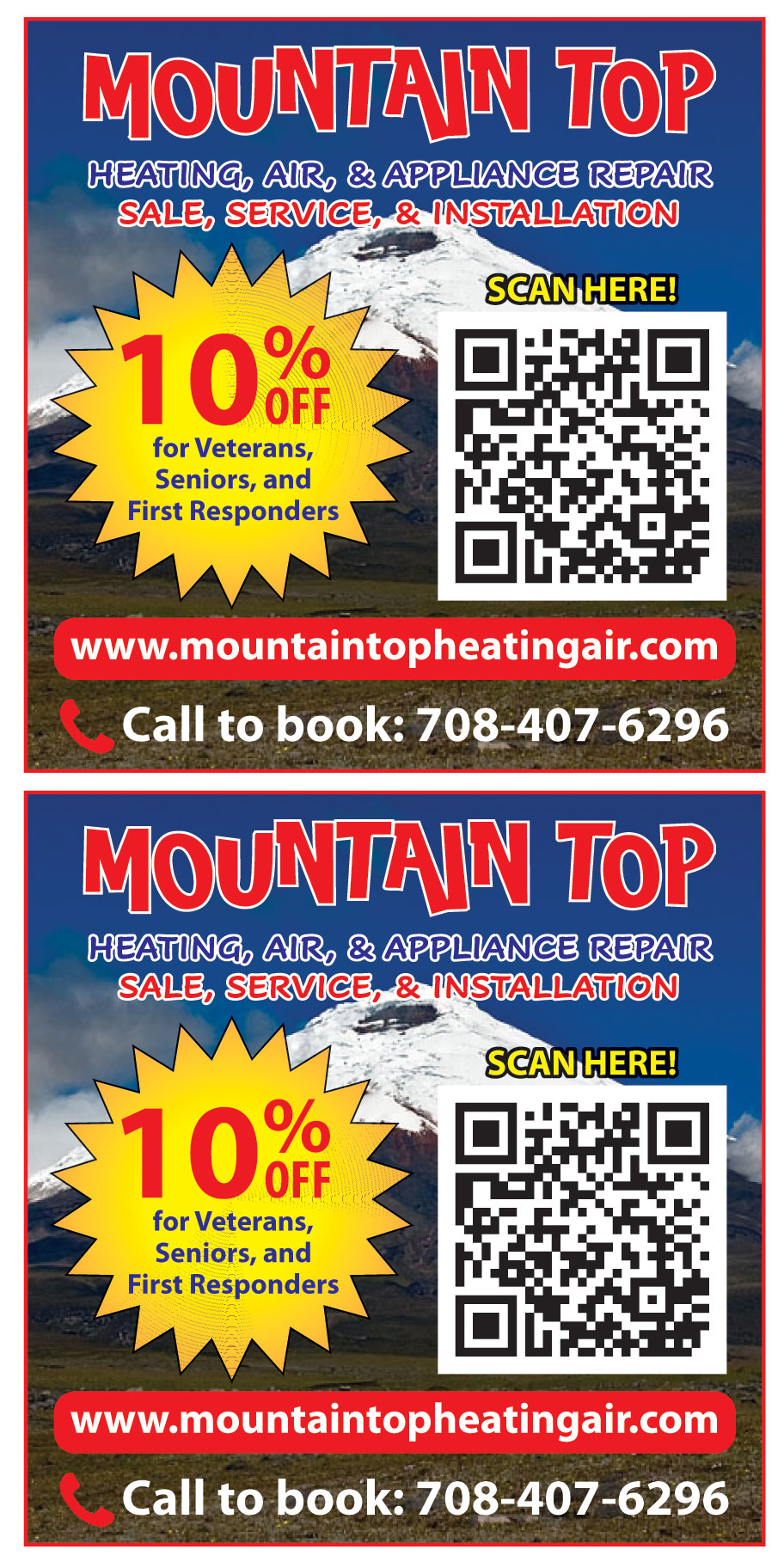 MOUNTAIN TOP HEATING AIR